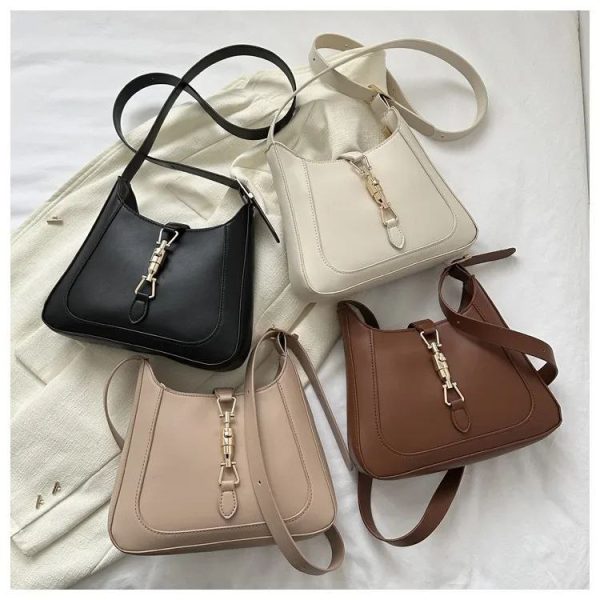 Top Quality Luxury Brand Purses and Handbags Designer Leather Shoulder Crossbody Bags for Women single Straps Underarm Sac A Main