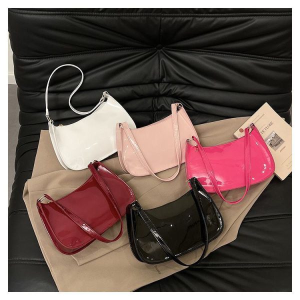 Vintage Retro Shoulder Bag for Women PU Leather Crossbody Handbag Ladies Casual Day Purse